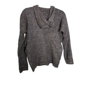 Paka Alpaca unisex handmade in Peru hoodie sweater in grey